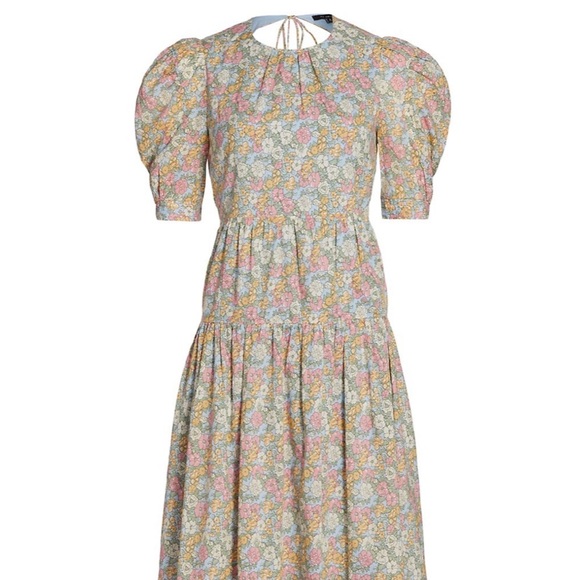 En Saison Floral Print Midi Dress - Picture 2 of 5